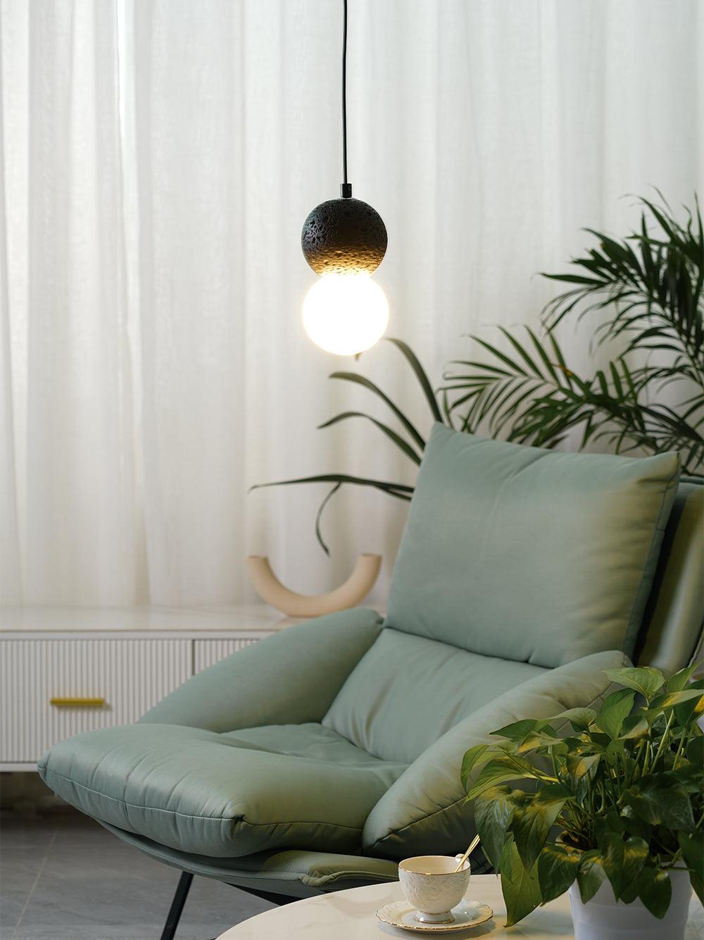 Mirevale Cement Pendant Lamp-Moonnatur