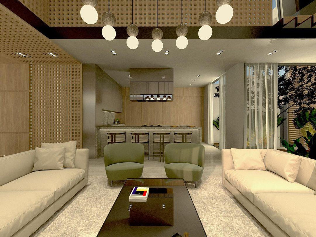 Mirevale Cement Pendant Lamp-Moonnatur