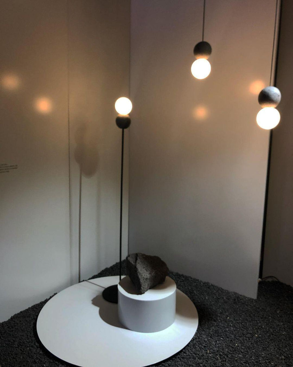 Mirevale Cement Pendant Lamp-Moonnatur