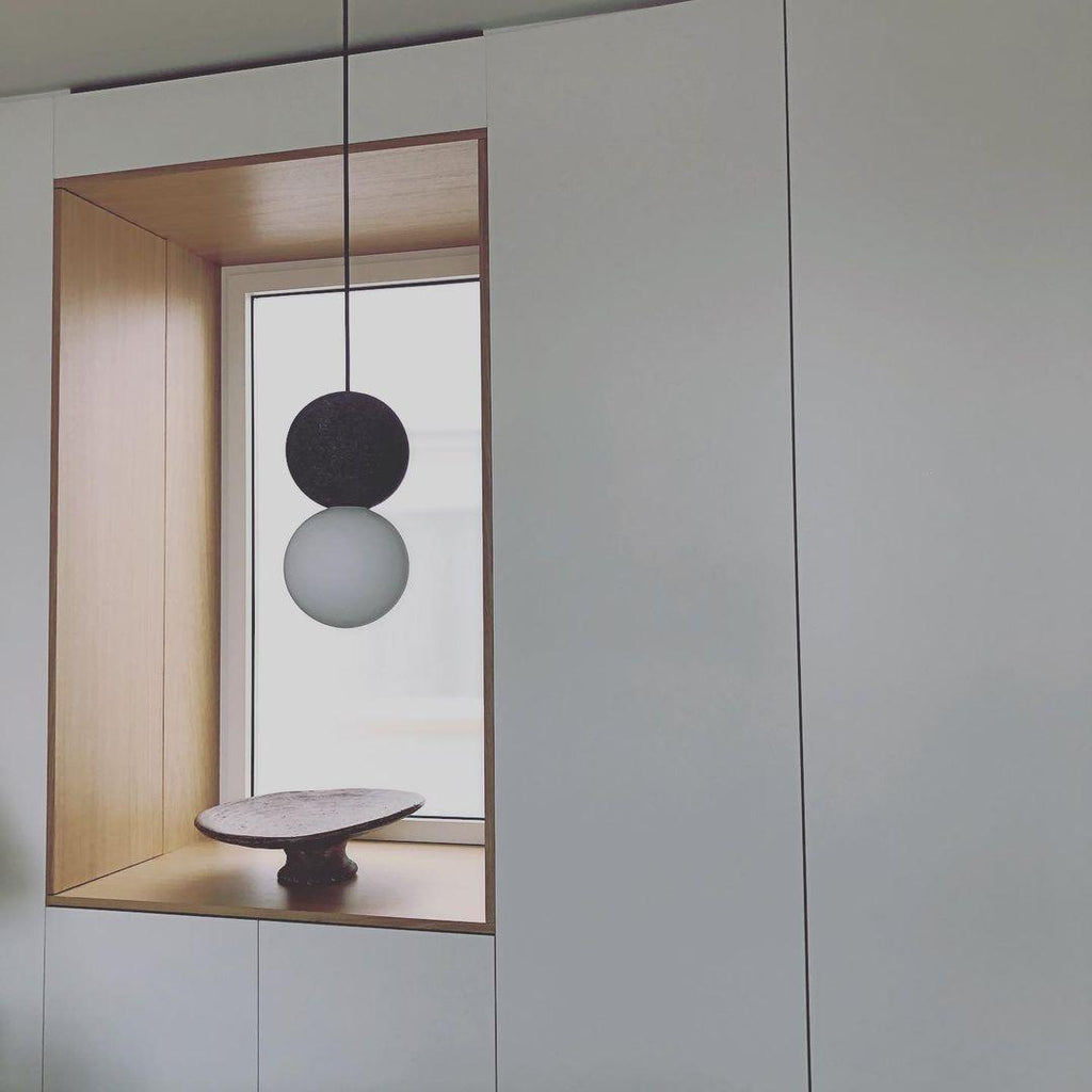 Mirevale Cement Pendant Lamp-Moonnatur