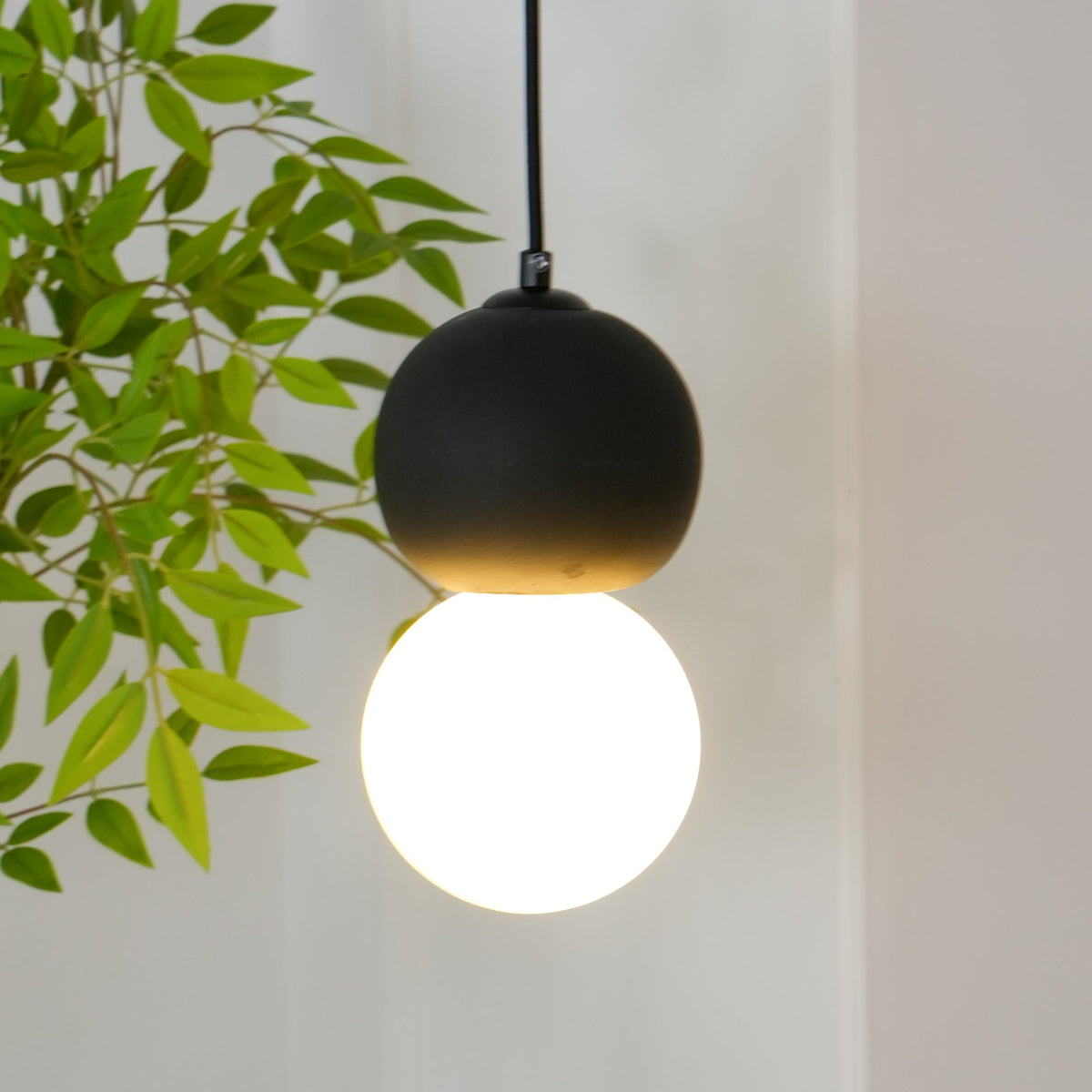 Mirevale Cement Pendant Lamp-Moonnatur