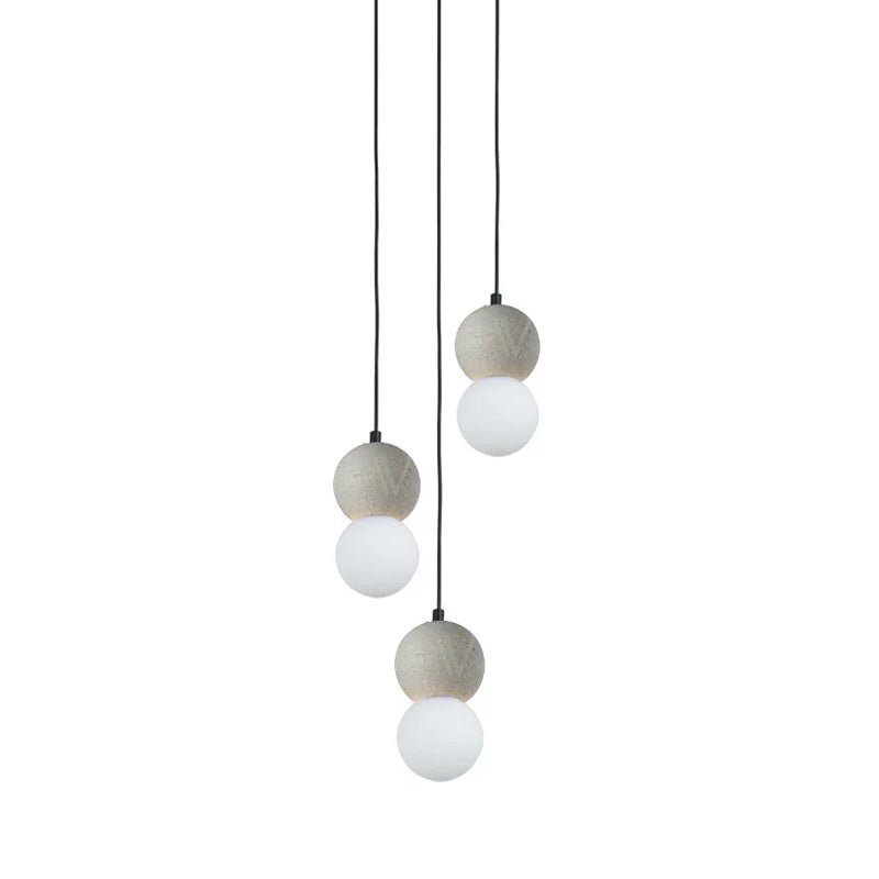Mirevale Cement Pendant Lamp-Moonnatur