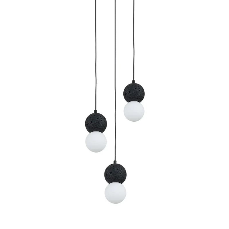 Mirevale Cement Pendant Lamp-Moonnatur
