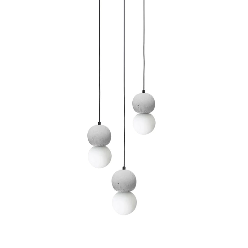 Mirevale Cement Pendant Lamp-Moonnatur