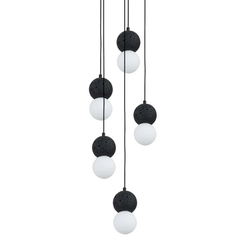 Mirevale Cement Pendant Lamp-Moonnatur