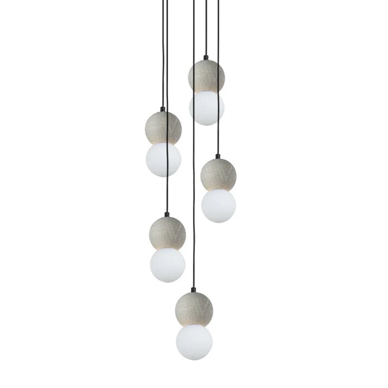 Mirevale Cement Pendant Lamp-Moonnatur