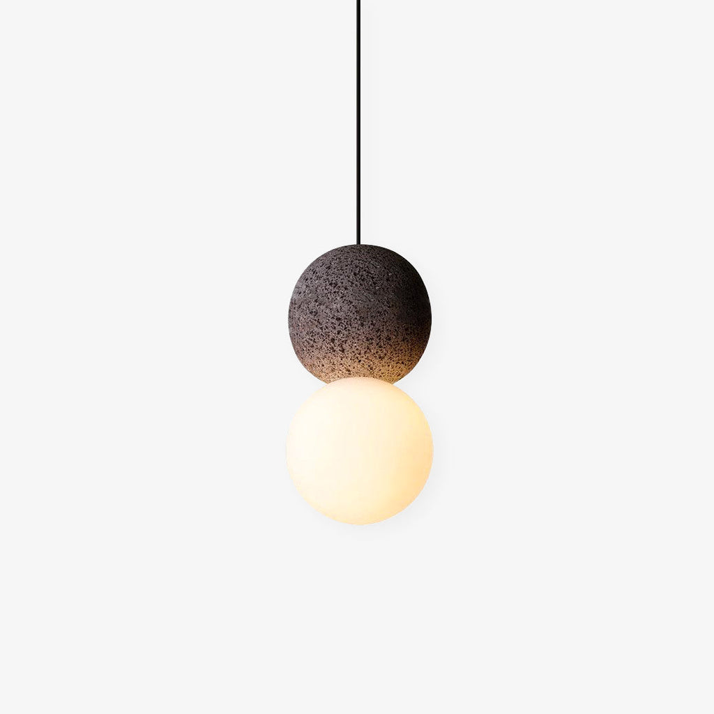 Mirevale Cement Pendant Lamp-Moonnatur