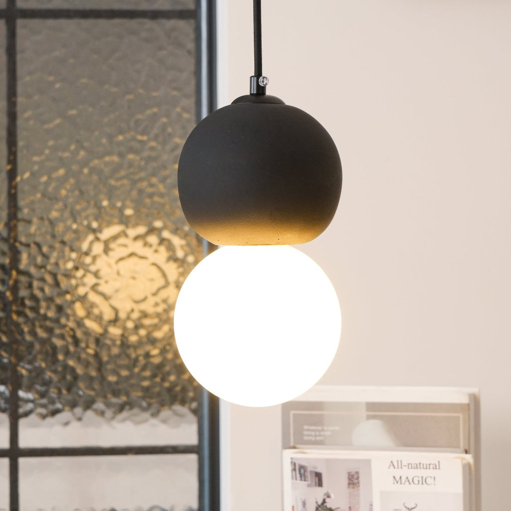 Mirevale Cement Pendant Lamp-Moonnatur