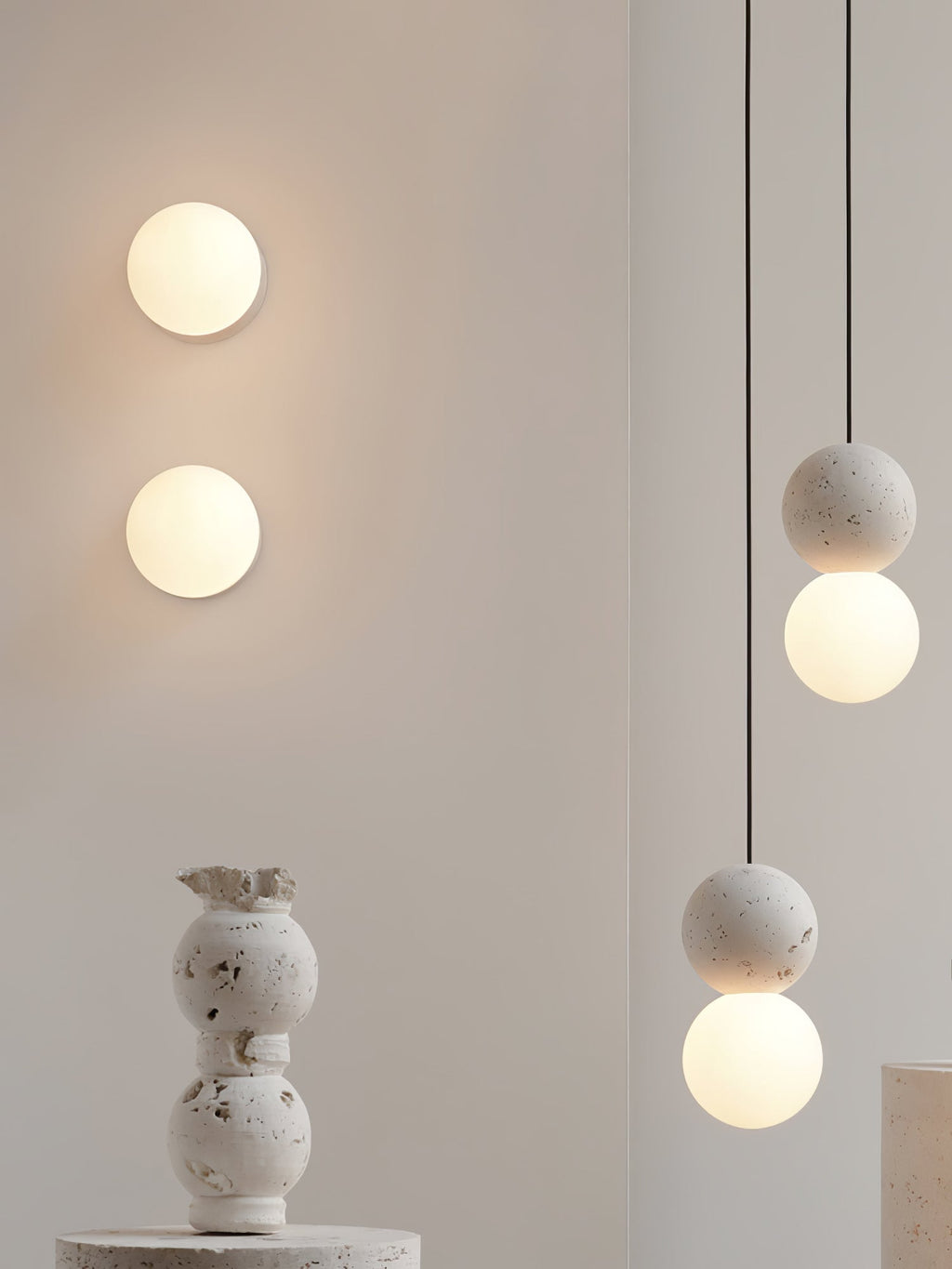 Doranaria Concrete Wall Light-Moonnatur