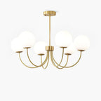 Kiranena Glass Chandelier-Moonnatur