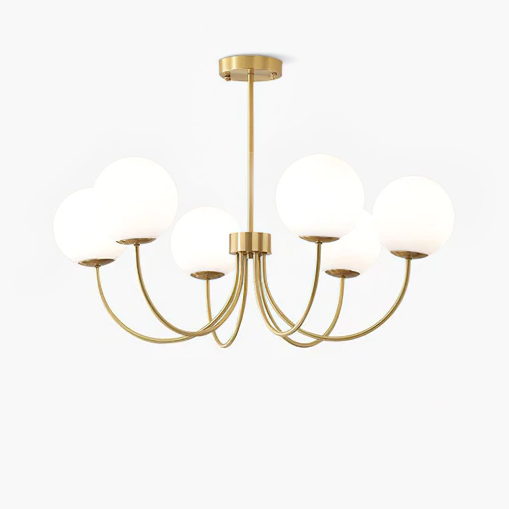 Kiranena Glass Chandelier-Moonnatur