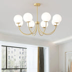 Kiranena Glass Chandelier-Moonnatur