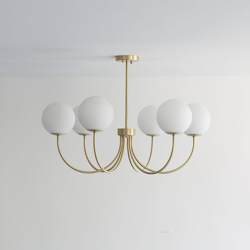 Kiranena Glass Chandelier-Moonnatur