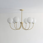 Kiranena Glass Chandelier-Moonnatur