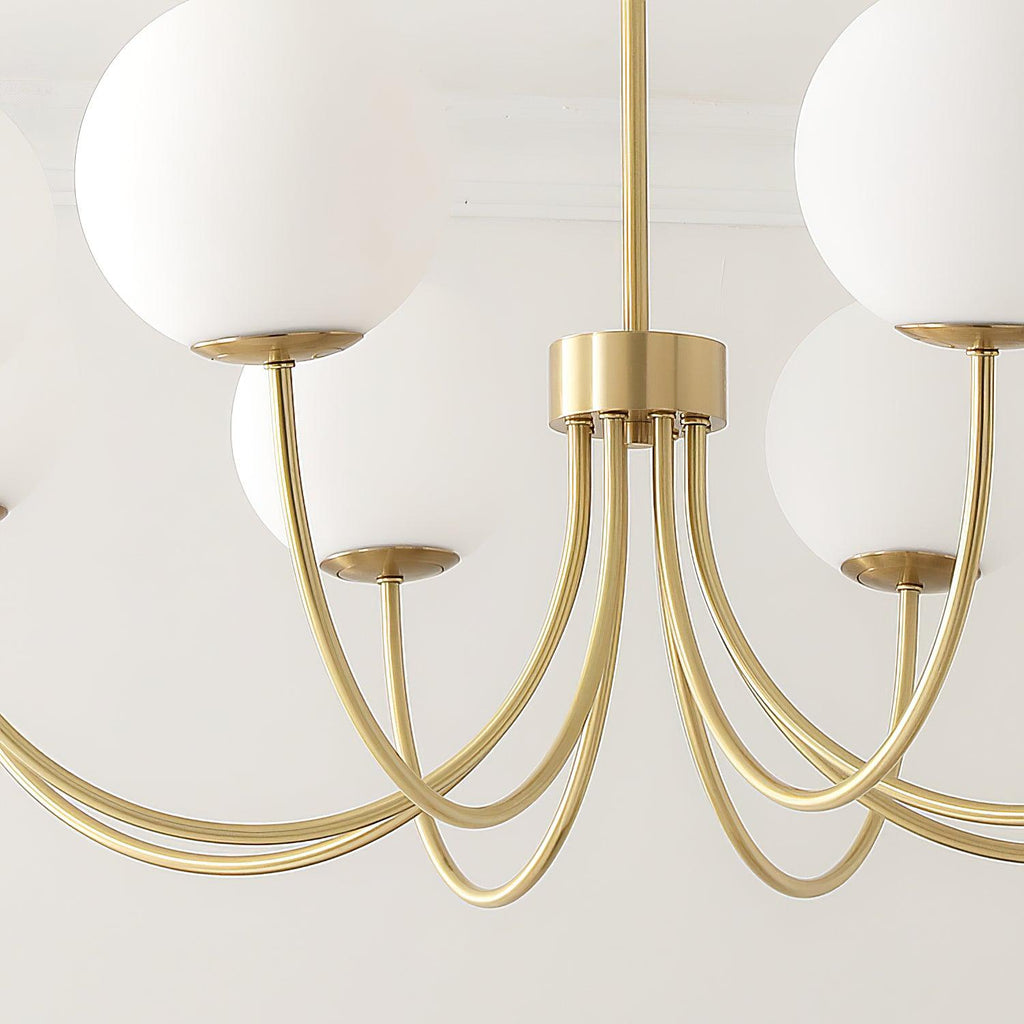 Kiranena Glass Chandelier-Moonnatur