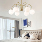 Kiranena Glass Chandelier-Moonnatur