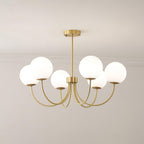 Kiranena Glass Chandelier-Moonnatur