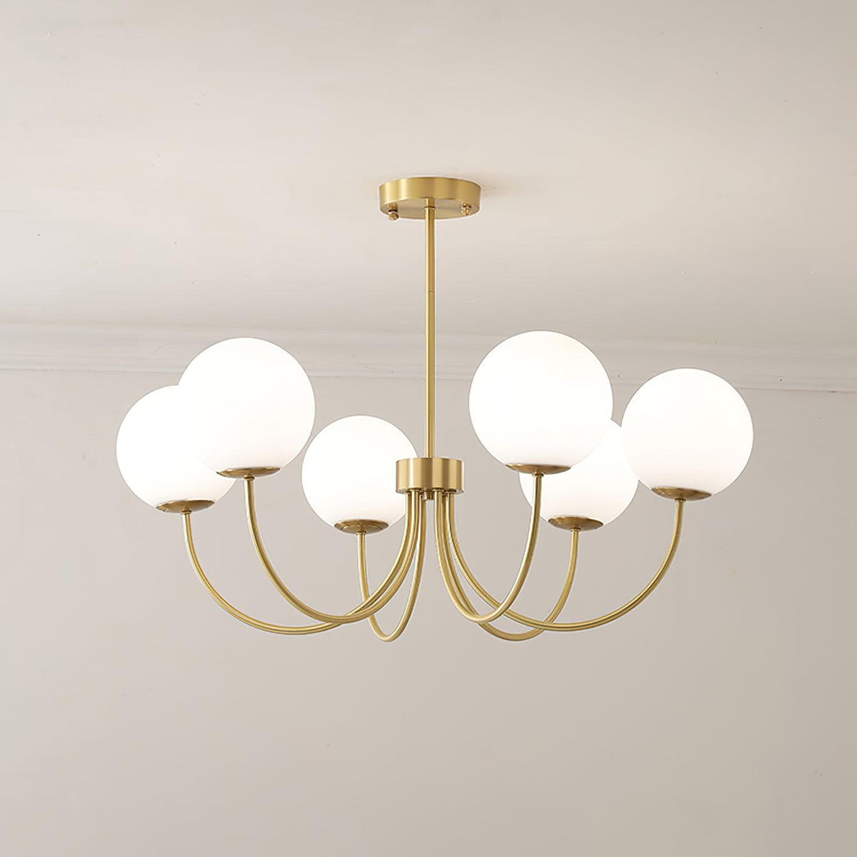 Kiranena Glass Chandelier-Moonnatur
