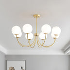 Kiranena Glass Chandelier-Moonnatur