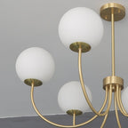 Kiranena Glass Chandelier-Moonnatur