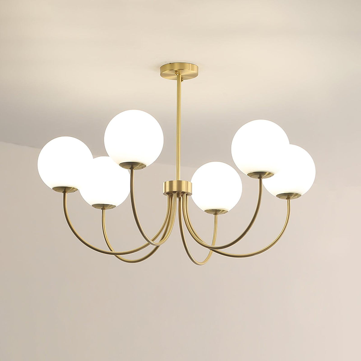 Kiranena Glass Chandelier-Moonnatur