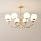 Kiranena Glass Chandelier-Moonnatur