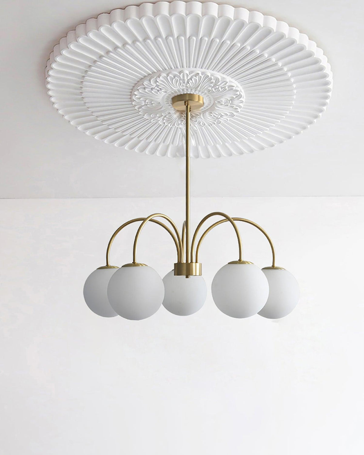 Kiranena Glass Chandelier-Moonnatur