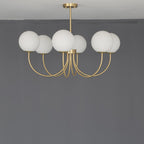Kiranena Glass Chandelier-Moonnatur