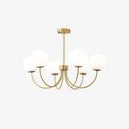 Kiranena Glass Chandelier-Moonnatur