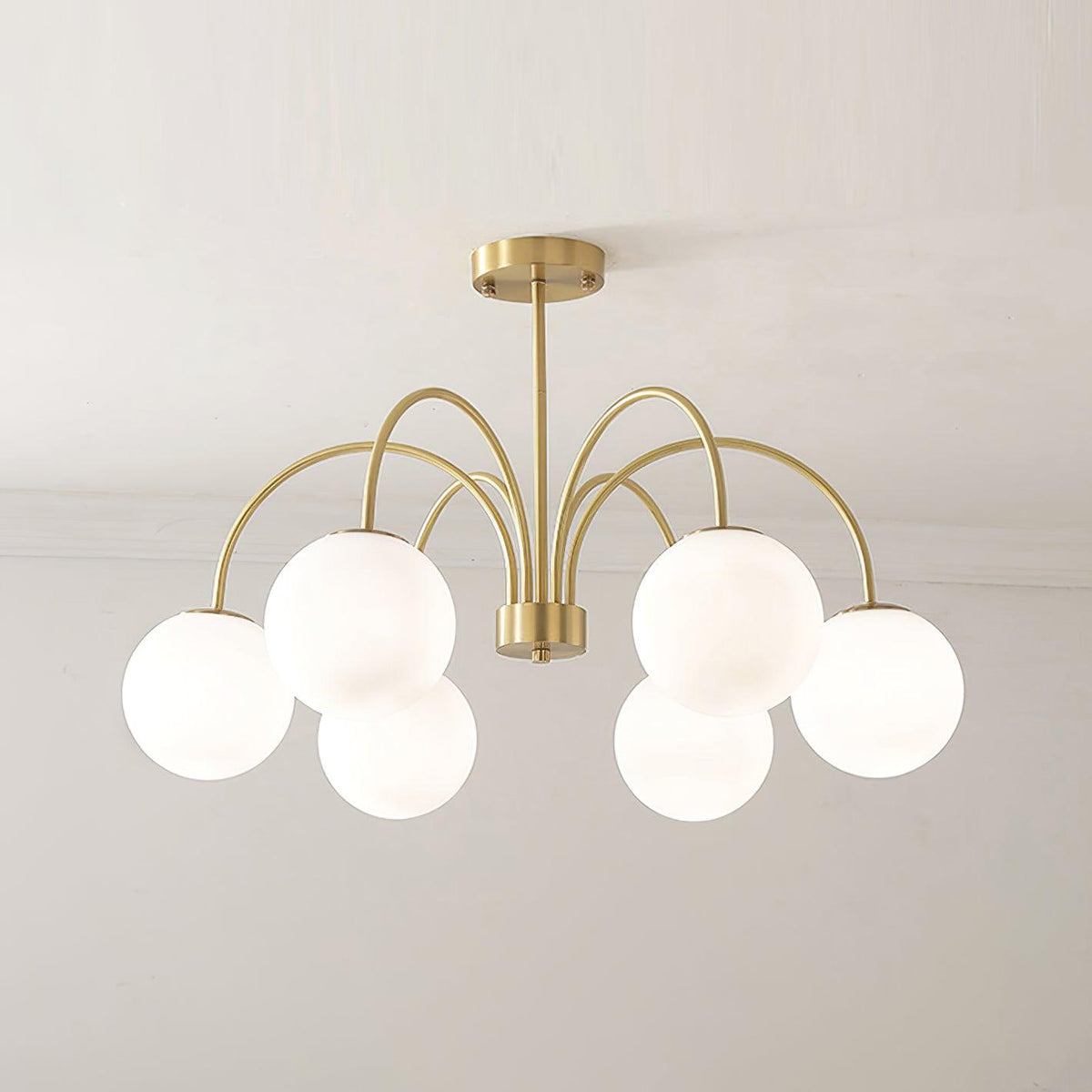 Kiranena Glass Chandelier-Moonnatur