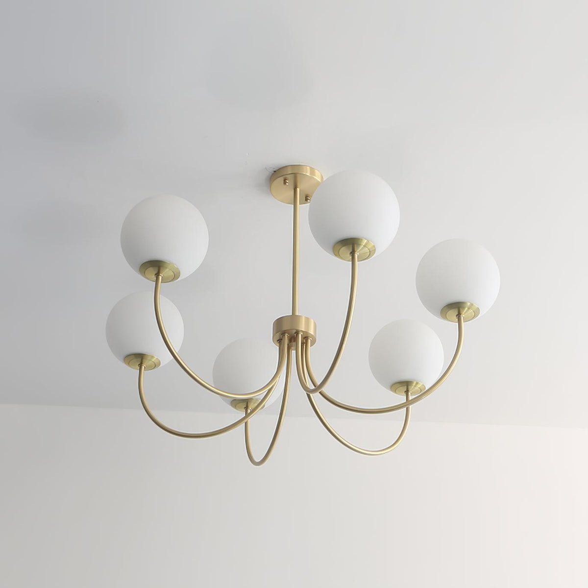 Kiranena Glass Chandelier-Moonnatur