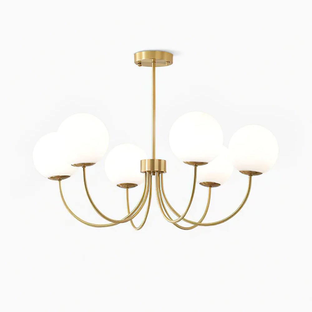 Kiranena Glass Chandelier-Moonnatur