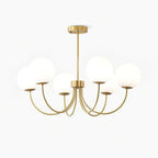 Kiranena Glass Chandelier-Moonnatur
