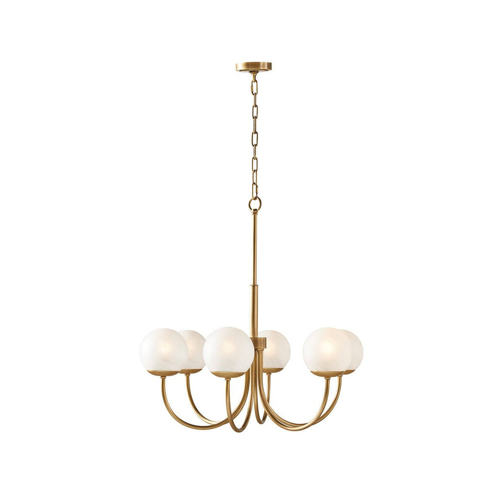 Carrowera Glass Chandelier-Moonnatur