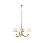 Carrowera Glass Chandelier-Moonnatur