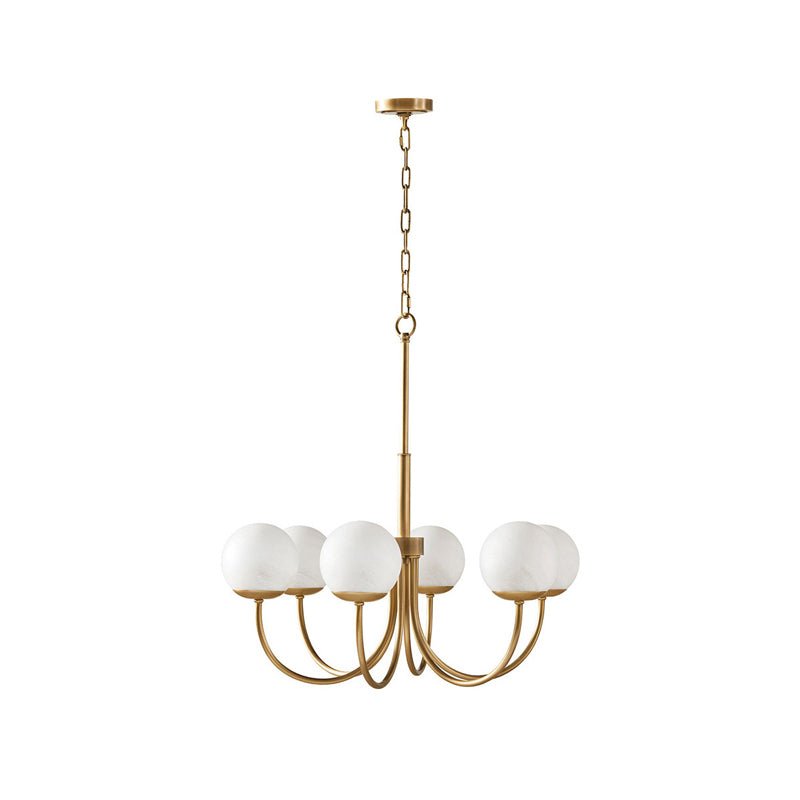 Carrowera Glass Chandelier-Moonnatur