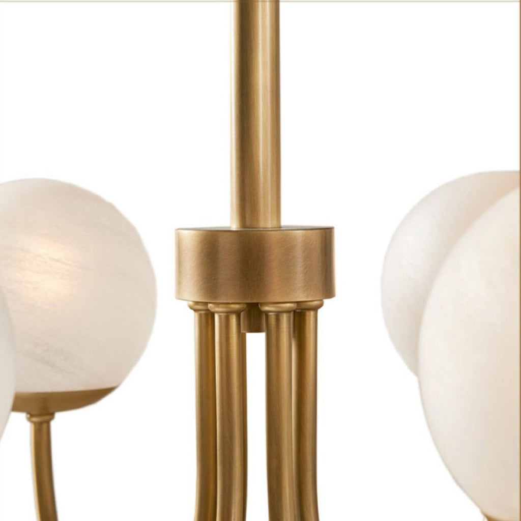 Carrowera Glass Chandelier-Moonnatur