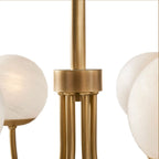 Carrowera Glass Chandelier-Moonnatur