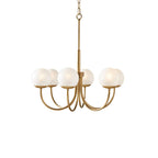 Carrowera Glass Chandelier-Moonnatur