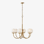 Carrowera Glass Chandelier-Moonnatur