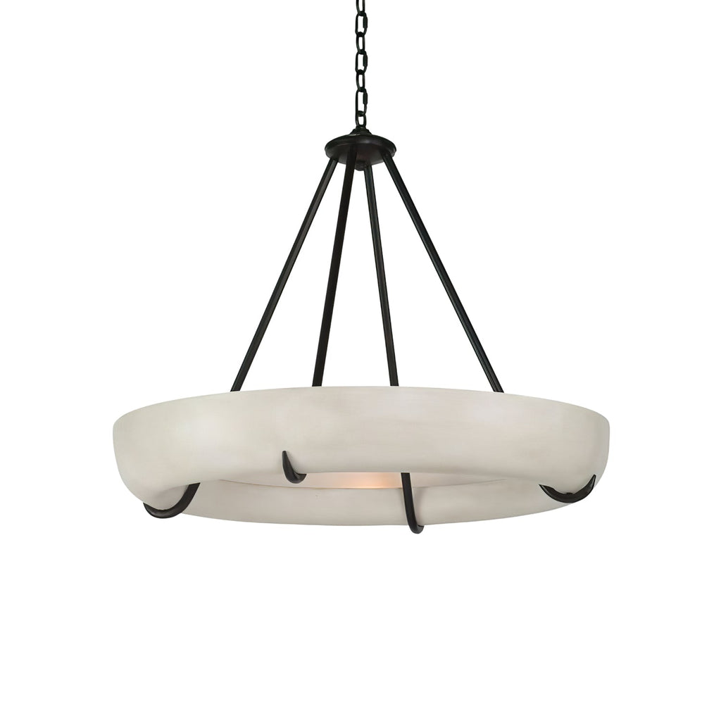 Woldenheath Alabaster Pendant Light-Moonnatur