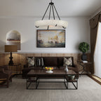 Woldenheath Alabaster Pendant Light-Moonnatur
