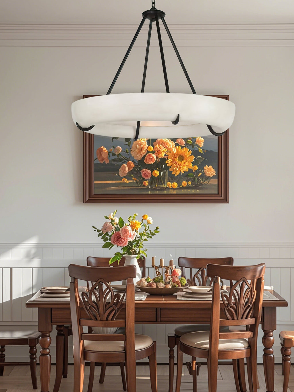 Woldenheath Alabaster Pendant Light-Moonnatur