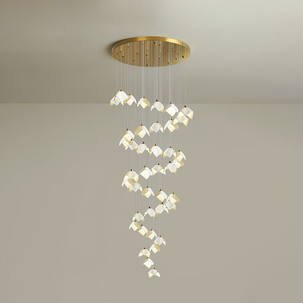 Everella Ceramic Chandelier-Moonnatur