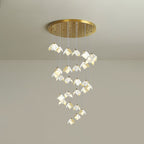 Everella Ceramic Chandelier-Moonnatur