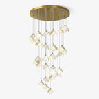 Everella Ceramic Chandelier-Moonnatur
