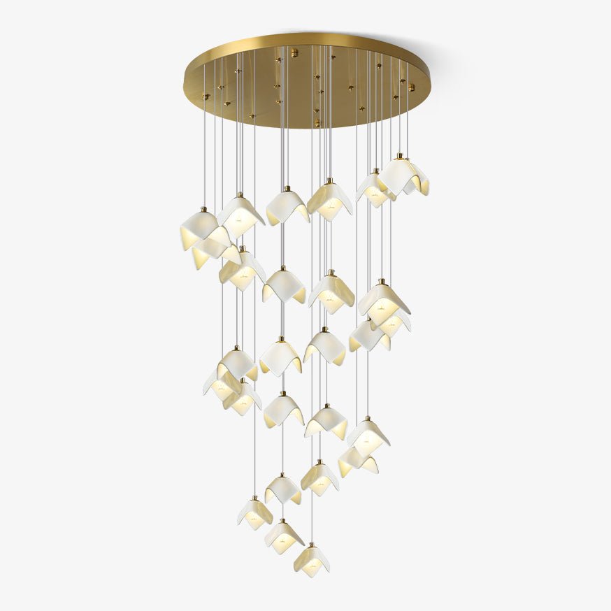 Everella Ceramic Chandelier-Moonnatur