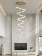 Everella Ceramic Chandelier-Moonnatur