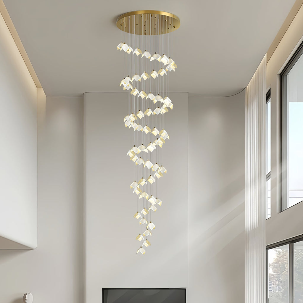 Everella Ceramic Chandelier-Moonnatur