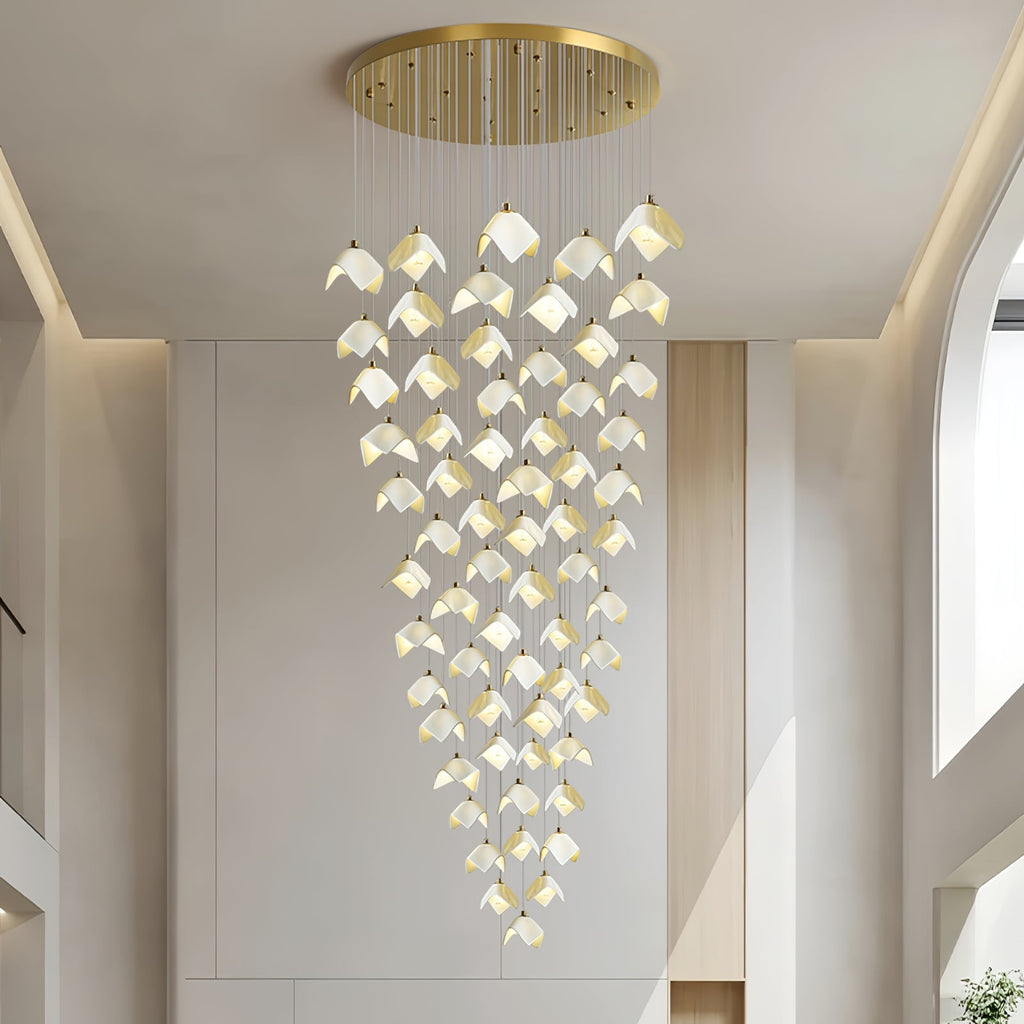 Everella Ceramic Chandelier-Moonnatur